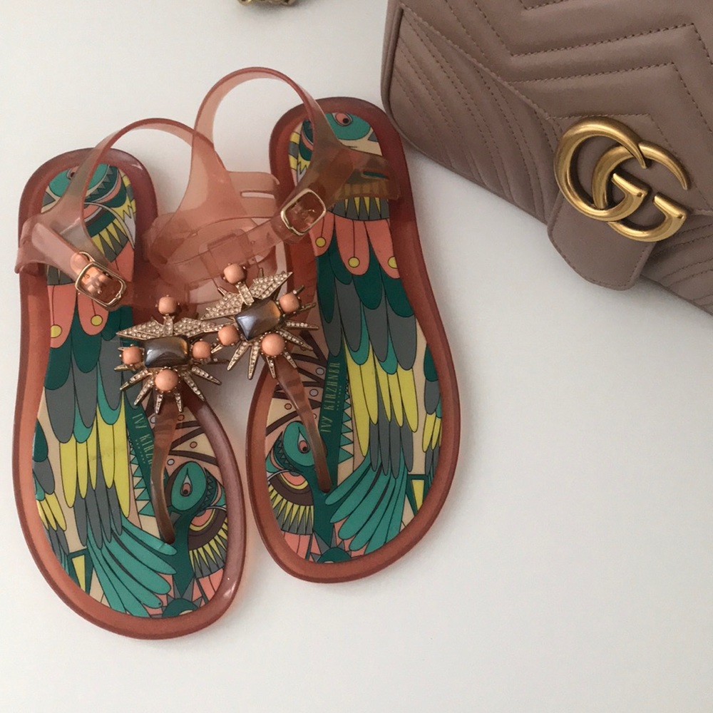 Ivy Kirzhner T-Strap Jelly Sandals